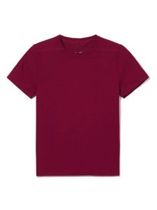 Rick Owens t-shirt en coton à carreaux - Rouge