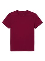 Rick Owens t-shirt en coton à carreaux - Rouge
