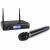 Vonyx WM61 UHF 16-kanaals draadloos microfoonsysteem (863 - 865 Mhz) - thumbnail