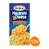 Grace - Macaroni & Cheese - 12x 206g