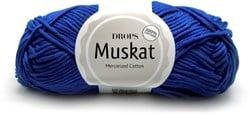 Drops Muskat Uni Colour 15 Blue