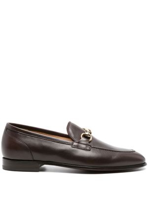 Scarosso mocassins Alessandra en cuir - Marron