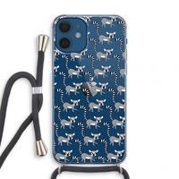 Makis: iPhone 12 mini Transparant Hoesje met koord