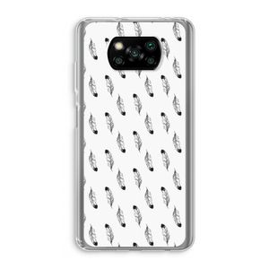 Pluimen: Xiaomi Poco X3 NFC Transparant Hoesje