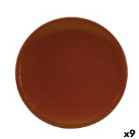 Dienblad Raimundo Barro Profesional Bruin Keramisch Aardewerk Ø 28 cm Refractor (9 Stuks)