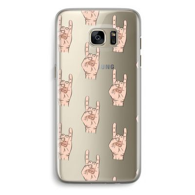 Rock: Samsung Galaxy S7 Edge Transparant Hoesje