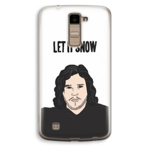 Let It Snow: LG K10 (2016) Transparant Hoesje