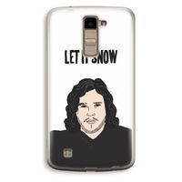 Let It Snow: LG K10 (2016) Transparant Hoesje