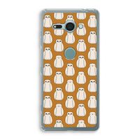 Uilen: Sony Xperia XZ2 Compact Transparant Hoesje