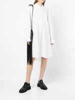 Yohji Yamamoto chemise à coupe mi-longue - Blanc