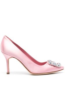 Manolo Blahnik escarpins Hangisi 105 mm à ornements - Rose