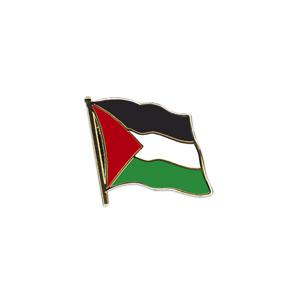 Supporters Pin broche speldje vlag Palestina - 20 mm - metaal - feestartikelen