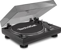 TechniSat TechniPlayer LP 300 Draaitafel met directe aandrijving Zwart, Zilver - thumbnail