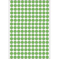 HERMA Universele etiketten/Kleur punten ø 8mm groen voor handmatige opschriften 5632 St. - thumbnail