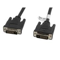 DVI-kabel Lanberg Mannelijk/Mannelijk Zwart - Maat: 3 m