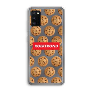 Koekerond: Samsung Galaxy A41 Transparant Hoesje