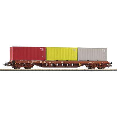 Piko H0 24539 H0 containerwagen van de NMBS/SNCB