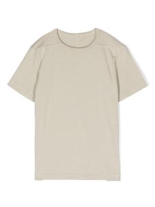 Rick Owens Kids t-shirt en coton à encolure ronde - Tons neutres