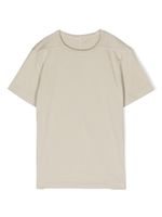 Rick Owens Kids t-shirt en coton à encolure ronde - Tons neutres