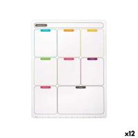 Magneten Pincello Wit 33,5 x 48 x 0,5 cm Koelkast A3 (12 Stuks)