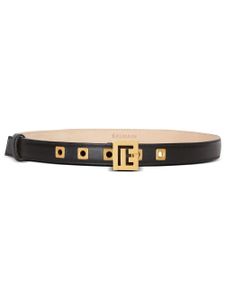 Balmain ceinture à boucle logo - Noir