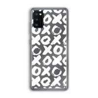 XOXO: Samsung Galaxy A41 Transparant Hoesje