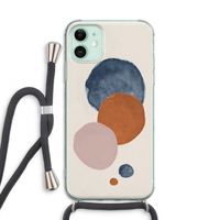 Geo #4: iPhone 11 Transparant Hoesje met koord
