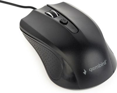 Gembird muis bedraad zwart
