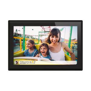 Braun Phototechnik DigiFrame 1019 WiFi schwarz Digitale fotolijst 25.7 cm 10.1 inch Energielabel: C (A - G) 1280 x 800 Pixel 16 GB Zwart