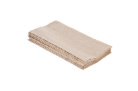 Servet 2 laags 1/8 vouw 40x40cm papier kraft BIO