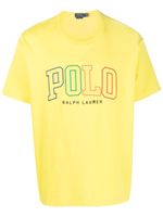 Polo Ralph Lauren embroidered-logo T-shirt - Jaune