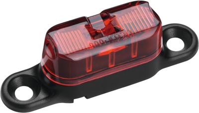 Busch + Müller Led rear light b&m toplight line small red