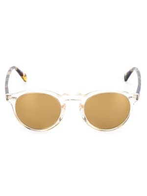 Oliver Peoples lunettes de soleil Oliver Peoples X Kitsuné "Gregory Peck" - Métallisé