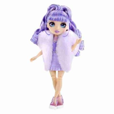Regenboog Hoge Kristallen Mannequinpop 27 cm - Paars