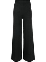 P.A.R.O.S.H. pantalon ample à taille haute - Noir