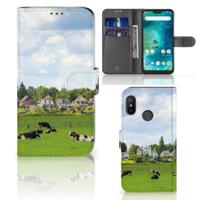 Xiaomi Mi A2 Lite | Telefoonhoesje | Met pasjeshouder | Koeien