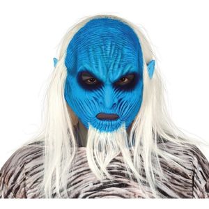 White walker zombie horror masker van latex   -