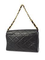 CHANEL Pre-Owned sac porté épaule Flap médium (2000) - Noir