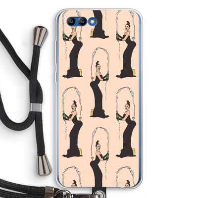 Pop Some Kim: Honor 10 Transparant Hoesje met koord