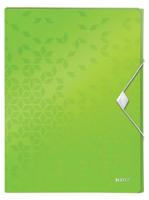 Leitz WOW elastobox ft A4, groen