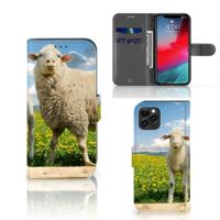 Apple iPhone 11 Pro | Telefoonhoesje | Met pasjeshouder | Schaap en Lammetje