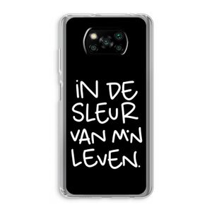 De Sleur: Xiaomi Poco X3 NFC Transparant Hoesje