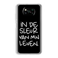 De Sleur: Xiaomi Poco X3 NFC Transparant Hoesje