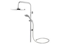 LIVARNO Regendoucheset (Chroom)