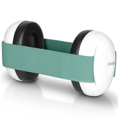 Alecto BV-72 - Gehoorbeschermer voor baby's en peuters, wit/mintgroen