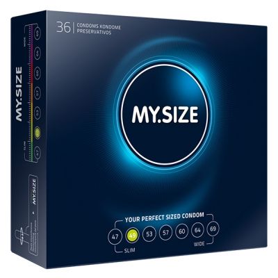 My Size - Natural Latex Condom 49 Width 36 St.