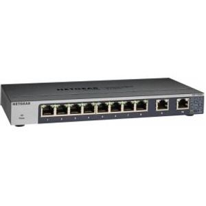 Netgear GS110MX Unmanaged 10G Ethernet (100/1000/10000) Zwart