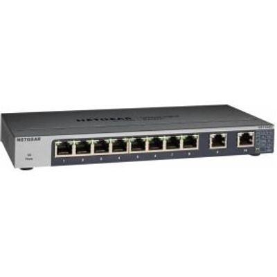 Netgear GS110MX Unmanaged 10G Ethernet (100/1000/10000) Zwart
