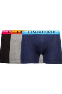 Lindbergh Slim Fit Boxershorts groen/geel, Effen