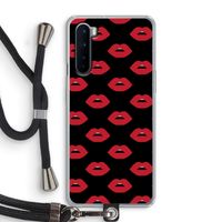 Lips: OnePlus Nord Transparant Hoesje met koord